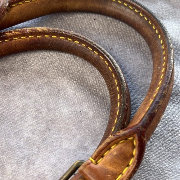 Louis Vuitton Vanchetta Leather Keepall Speedy Strap Replacement Set t37 - Picture 6 of 8